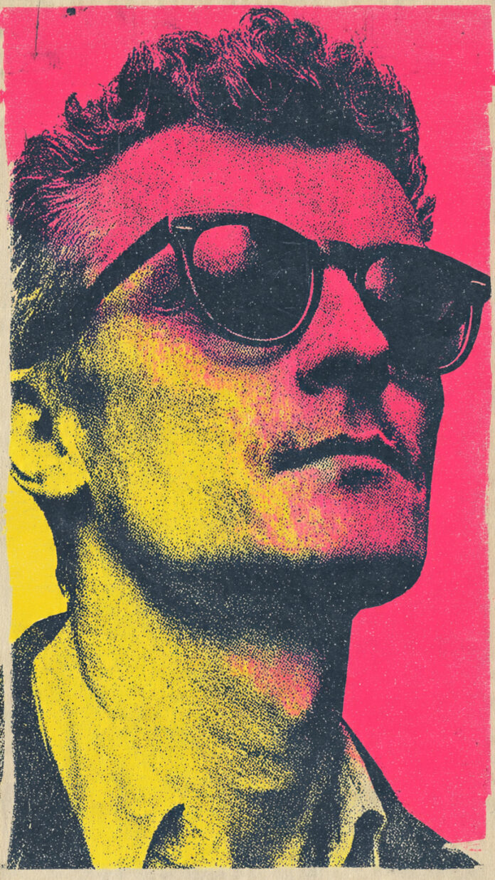 Bold risograph portrait - Free generative AI Prompt Collection – Photography, Drawings & 3D Prompts