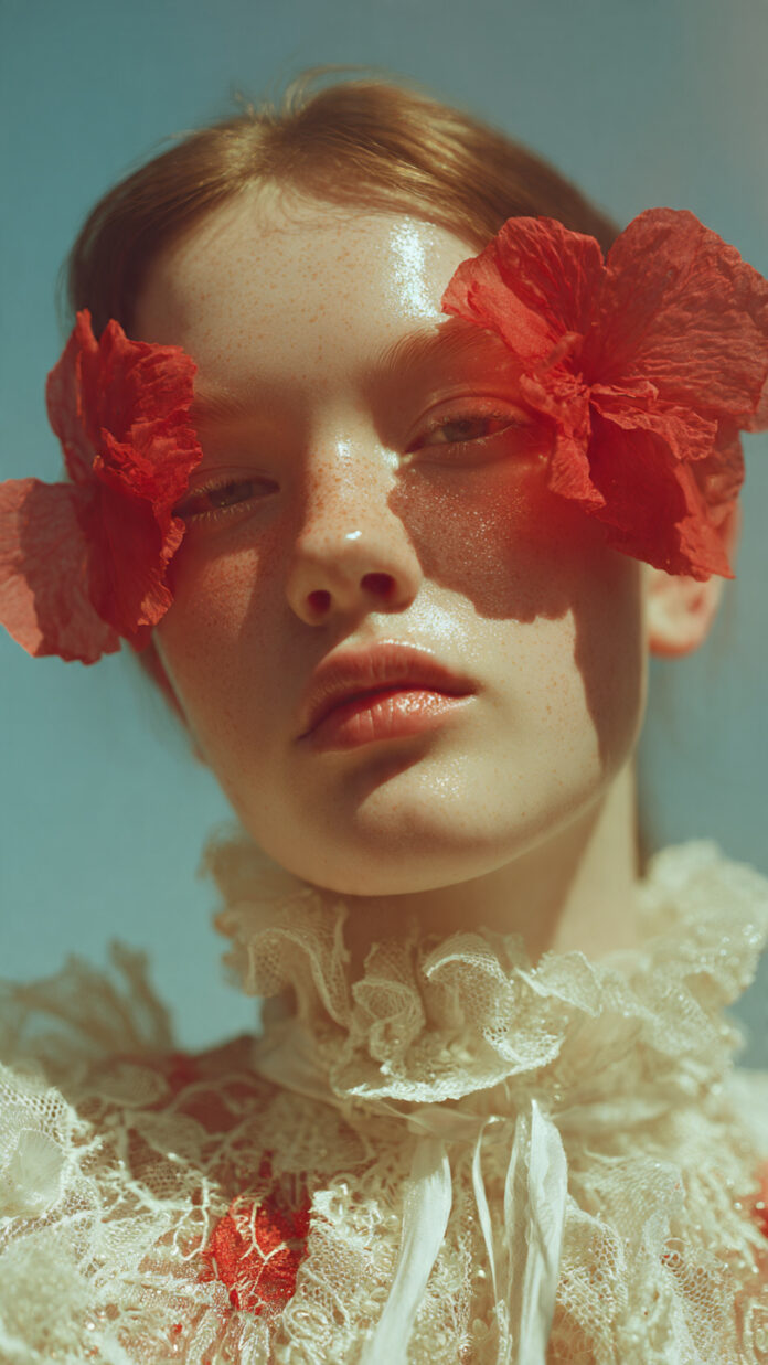 Petals woman portrait - Free generative AI Prompt Collection – Photography, Drawings & 3D Prompts