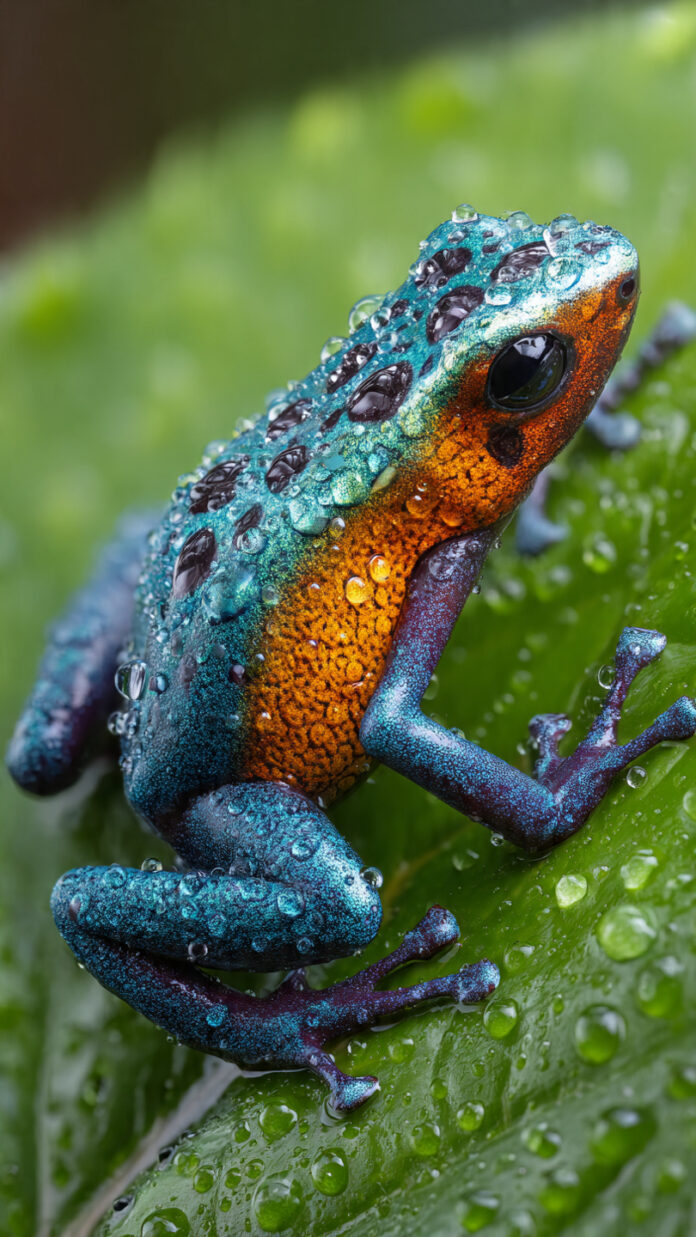 Poison dart frog - Free generative AI Prompt Collection – Photography, Drawings & 3D Prompts
