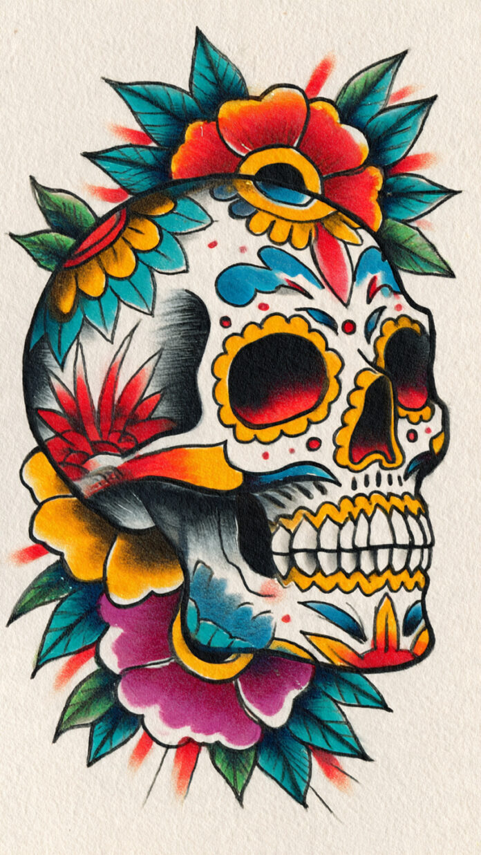 Vibrant tattoo sketch - Free generative AI Prompt Collection – Photography, Drawings & 3D Prompts